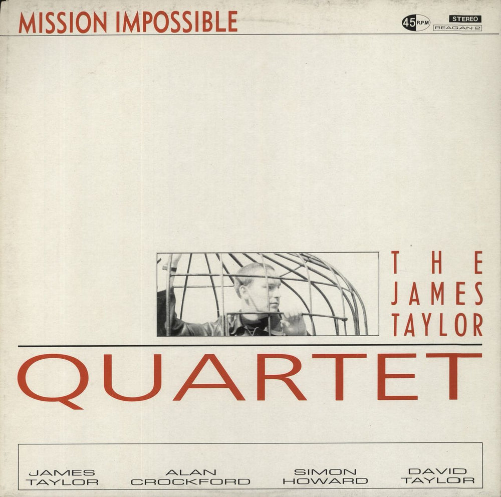 James Taylor Quartet Mission Impossible - VG UK 12" vinyl single (12 inch record / Maxi-single) REAGAN2