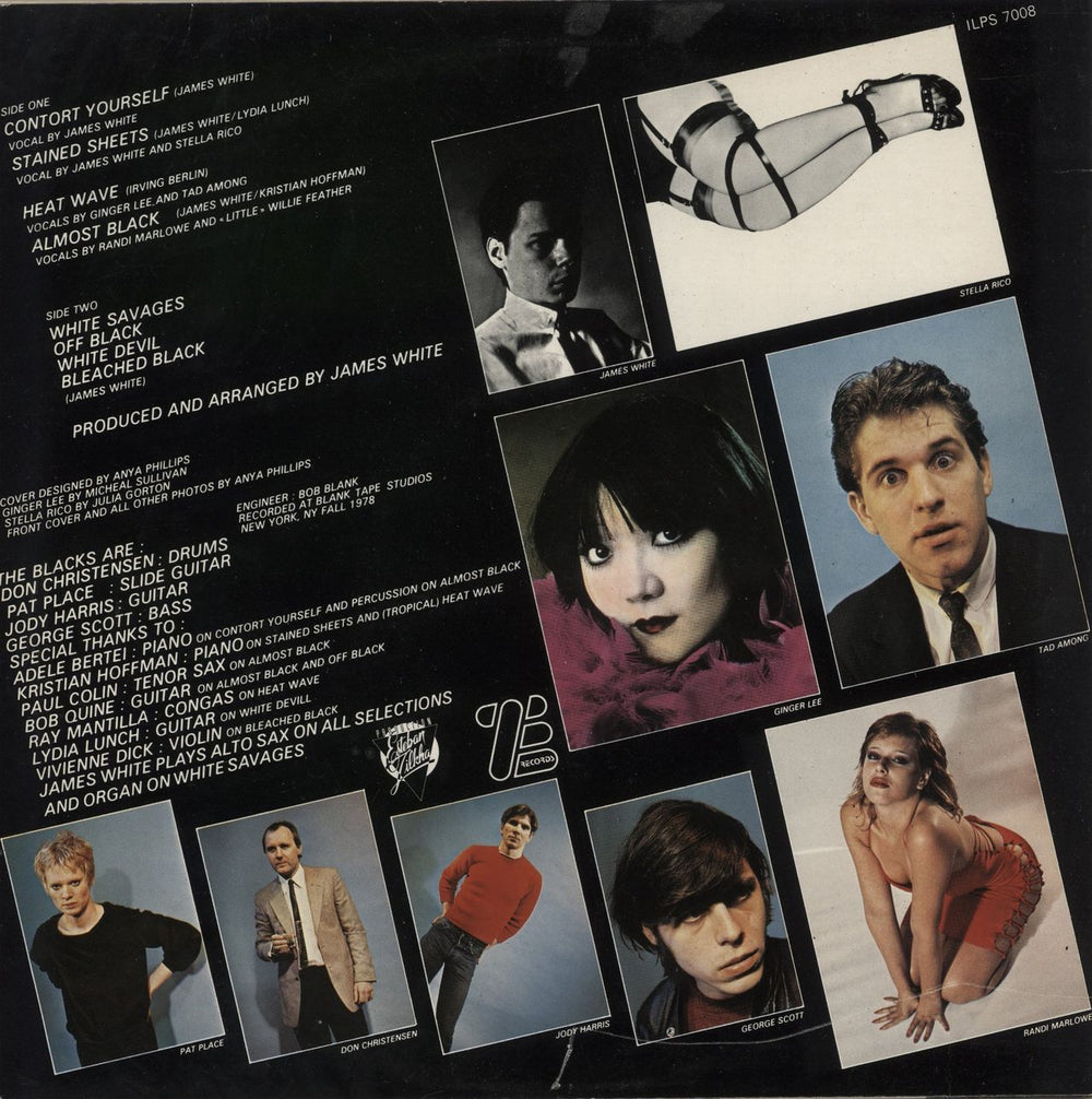 James White Off White UK vinyl LP album (LP record)