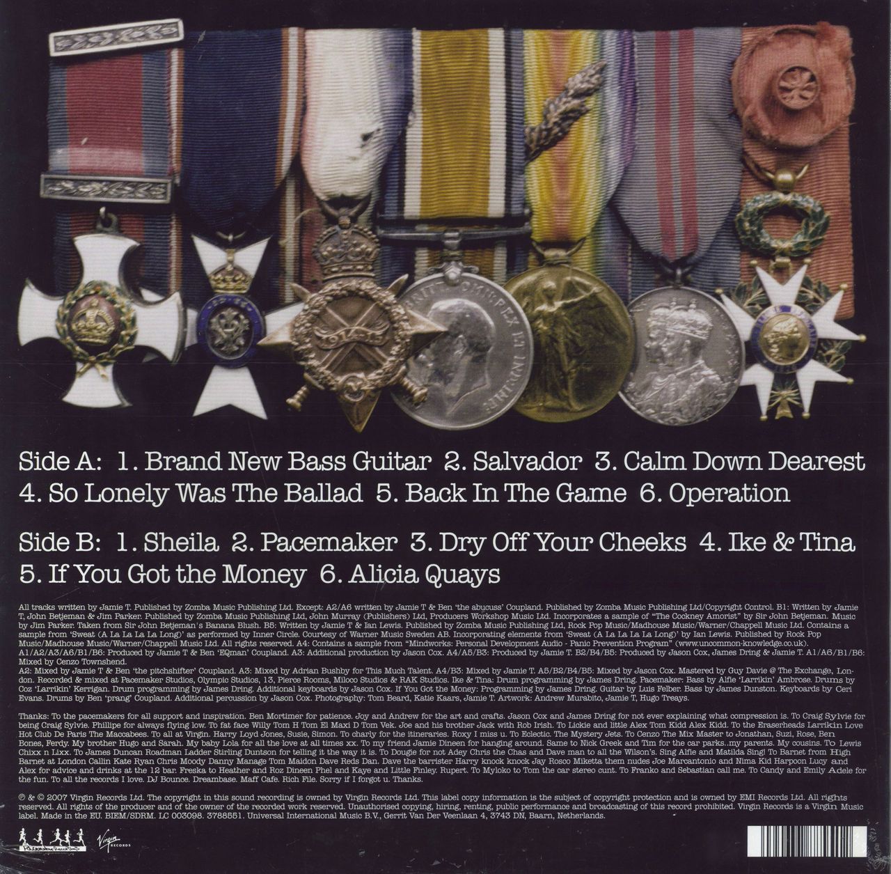 Jamie T Panic Prevention - Sealed UK Vinyl LP — RareVinyl.com