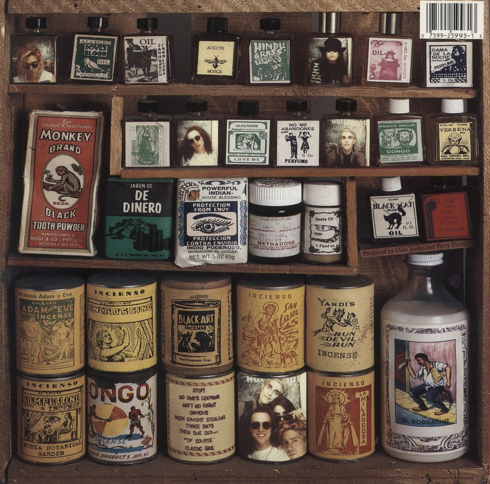 Janes Addiction Ritual De Lo Hibitual US vinyl LP album (LP record) 075992599313