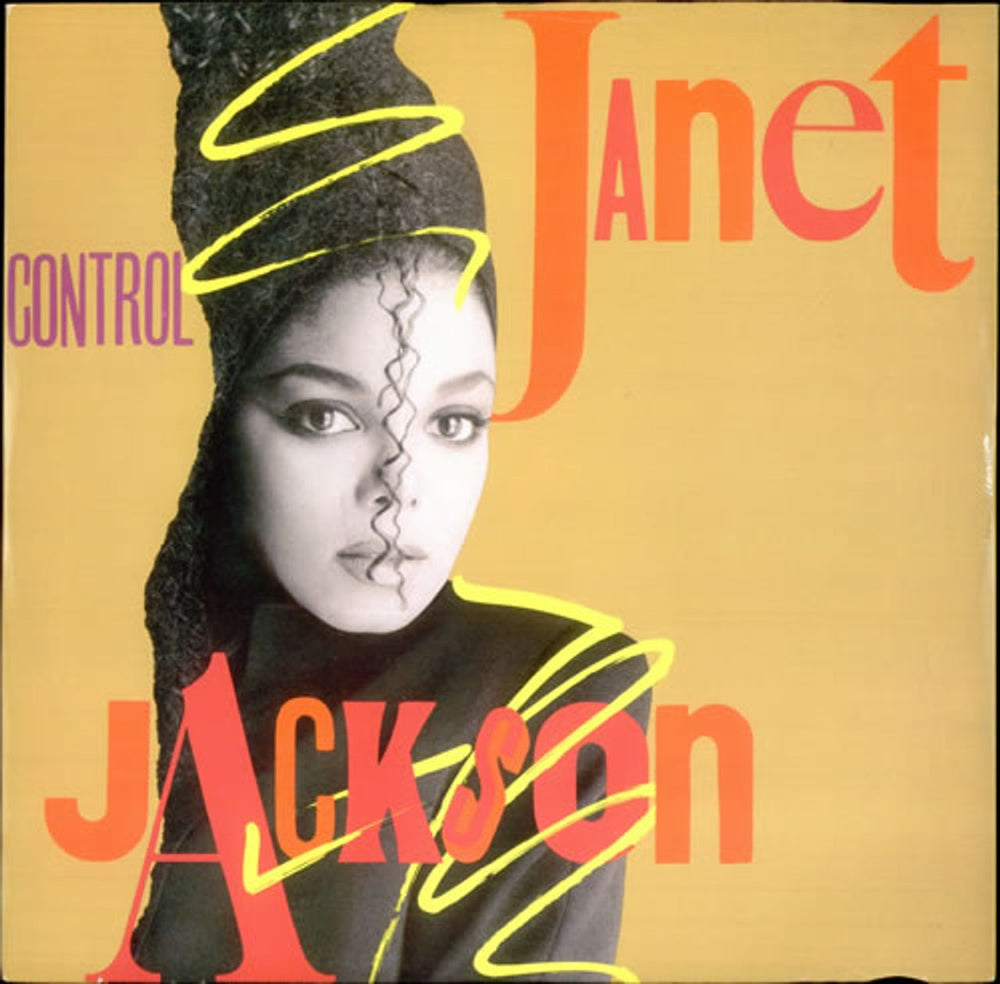 Janet Jackson Control UK 12" vinyl single (12 inch record / Maxi-single) AMY359