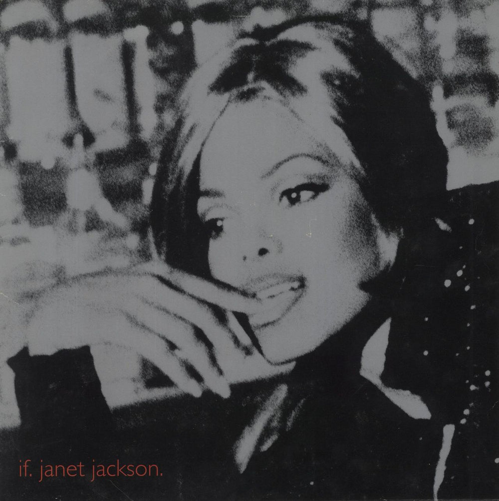 Janet Jackson If UK 12" vinyl single (12 inch record / Maxi-single) VST1474