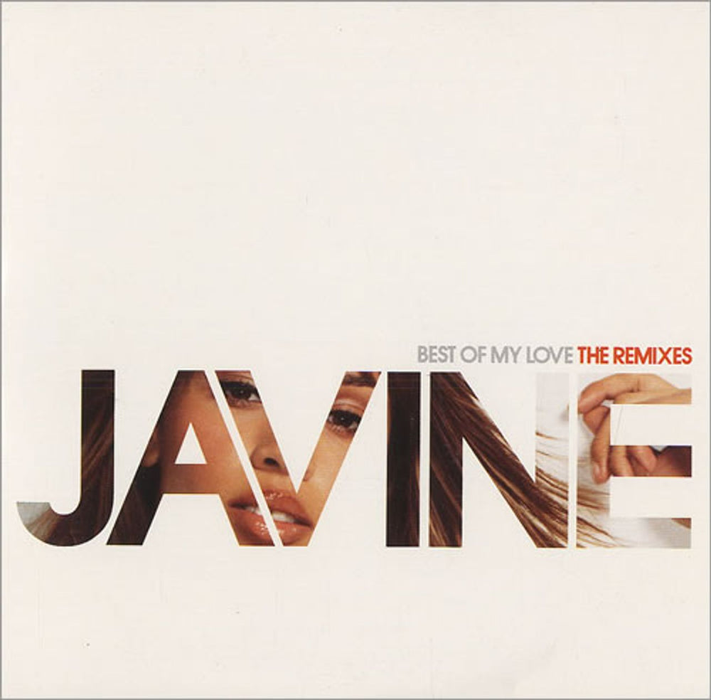 Javine Best Of My Love - The Remixes UK Promo CD single (CD5 / 5") SINCDJX63