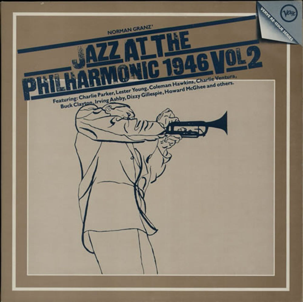 Jazz At The Philharmonic Jazz At The Philharmonic 1946 Vol. 2 UK 2-LP vinyl record set (Double LP Album) 2610024