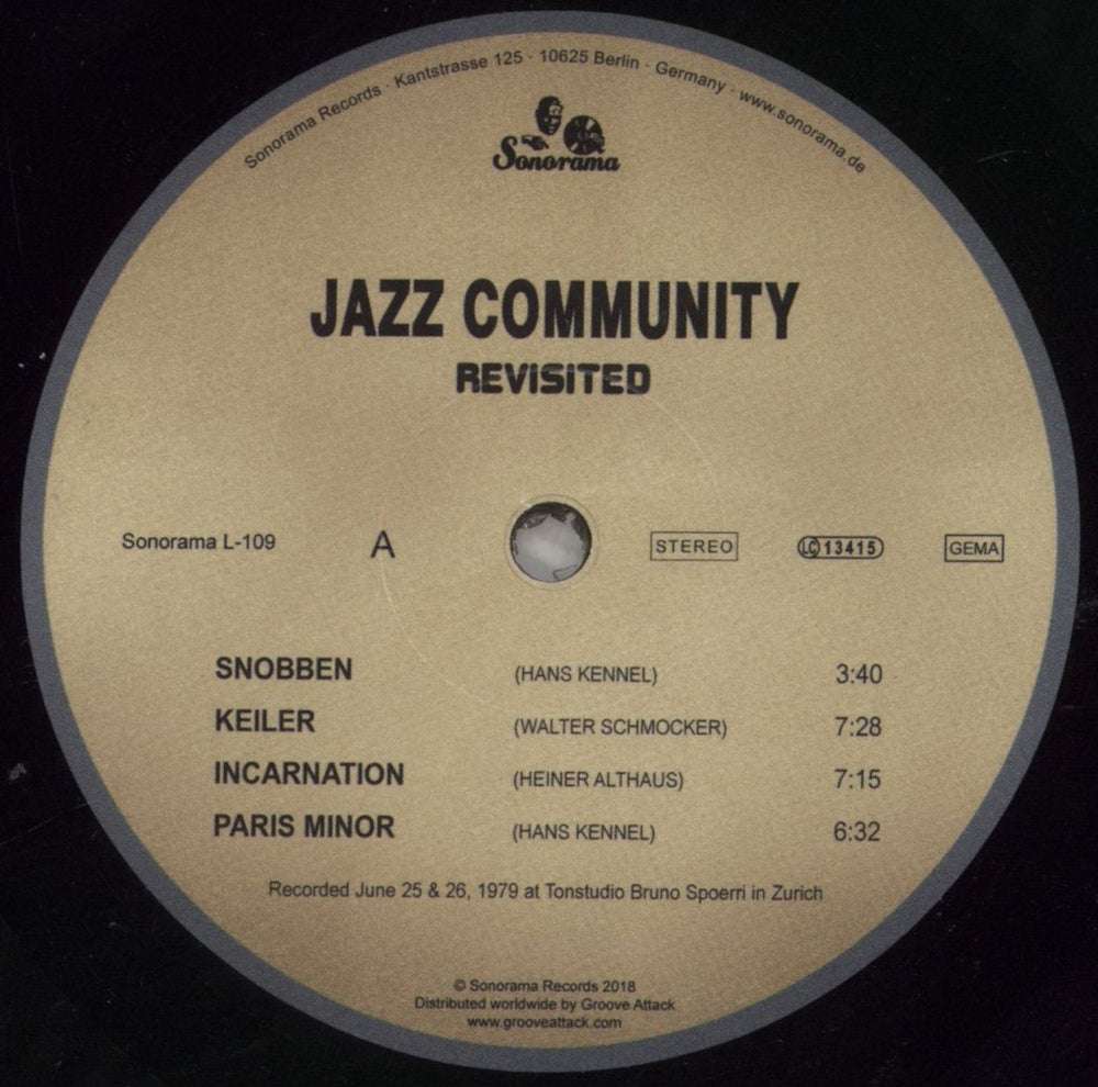 Jazz Community Jazz Community – Revisited German vinyl LP album (LP record) 877LPJA857599