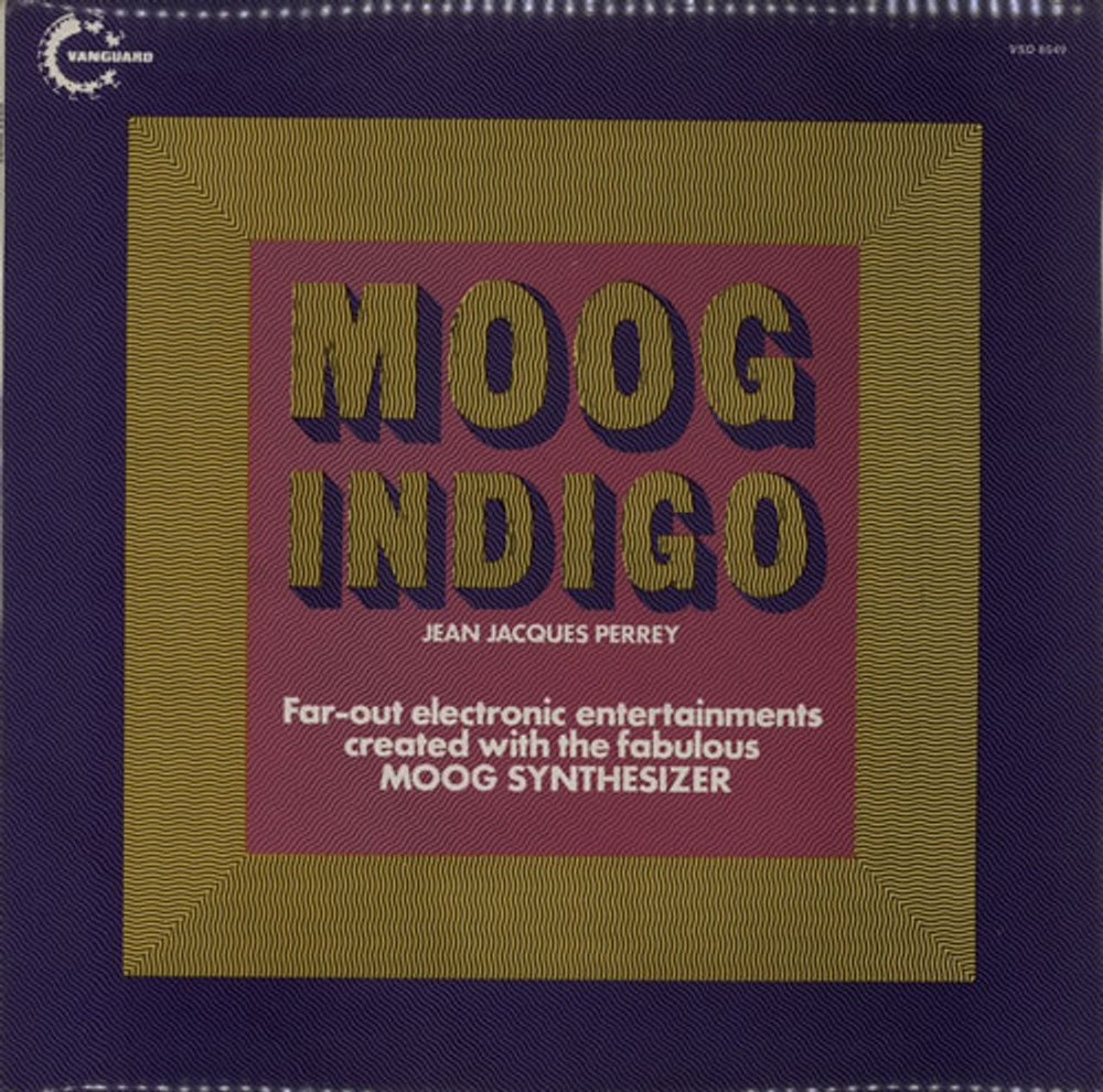 Jean-Jacques Perrey Moog Indigo UK vinyl LP album (LP record) VSD6549