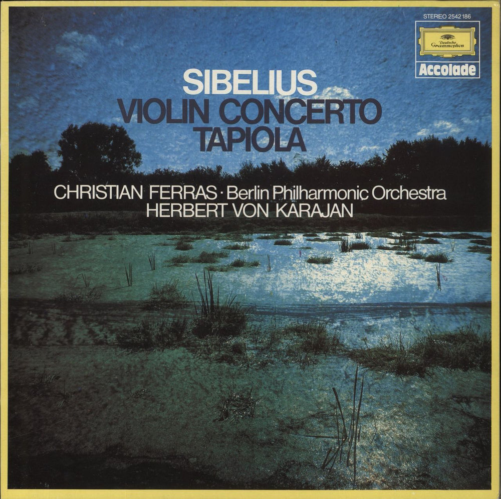 Jean Sibelius Sibelius: Violin Concerto And Tapiola UK vinyl LP album (LP record) 2542186