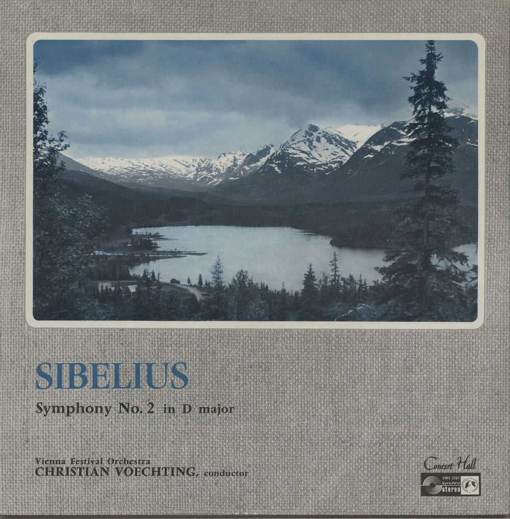 Jean Sibelius Symphony No. 2 in D Minor UK vinyl LP album (LP record) SMS2281