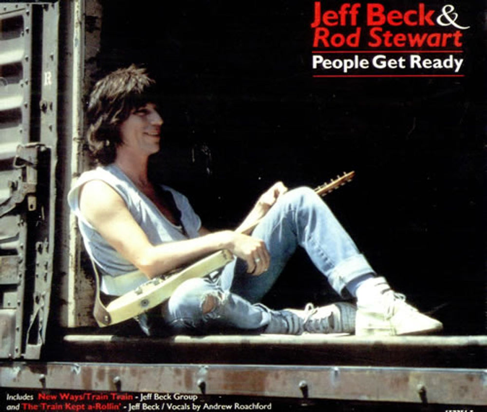 Jeff Beck People Get Ready - 2nd - Red Disc UK CD single (CD5 / 5") 6577565