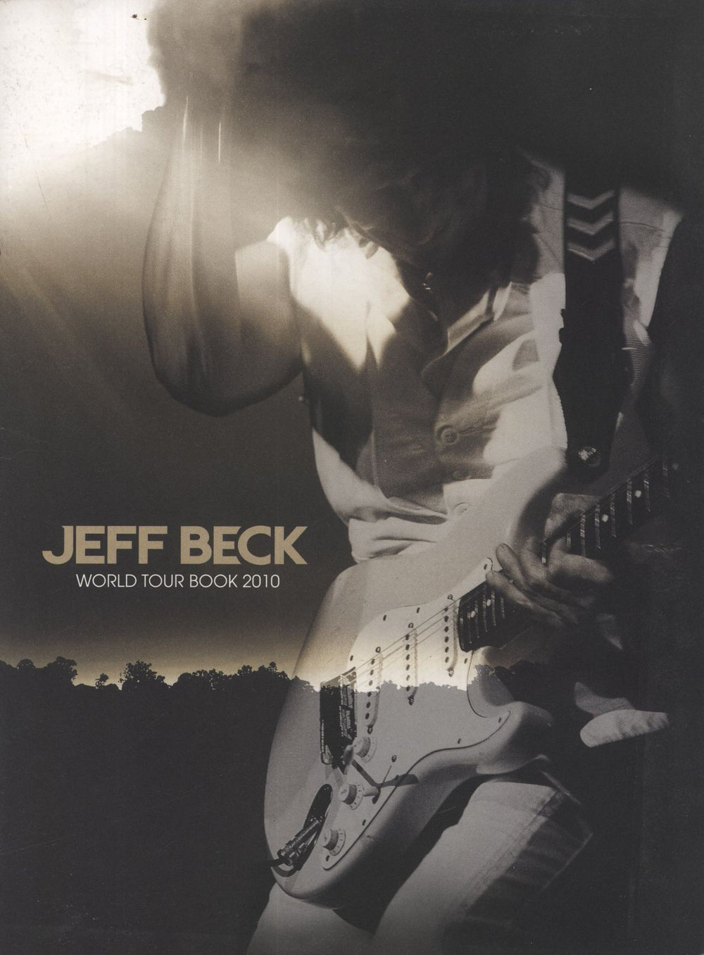 Jeff Beck World Tour Book + Ticket Stub UK tour programme TOUR PROGRAMME