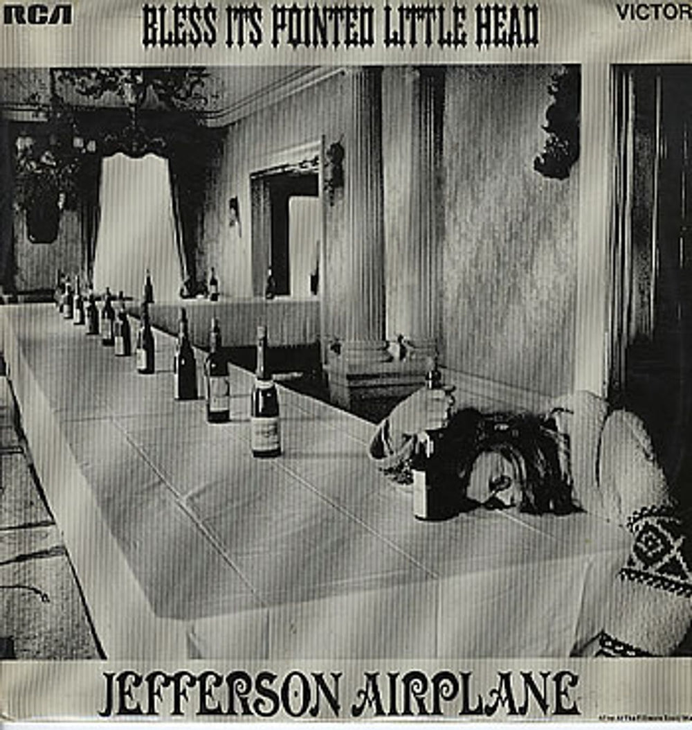 Jefferson Airplane Bless Its Pointed Little Head - 1st - VG UK vinyl LP album (LP record) SF8019