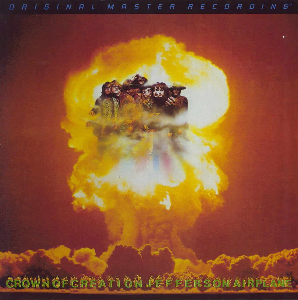 Jefferson Airplane Crown Of Creation - Half-Speed Mastered + Inner US vinyl LP album (LP record) MFSL1-148