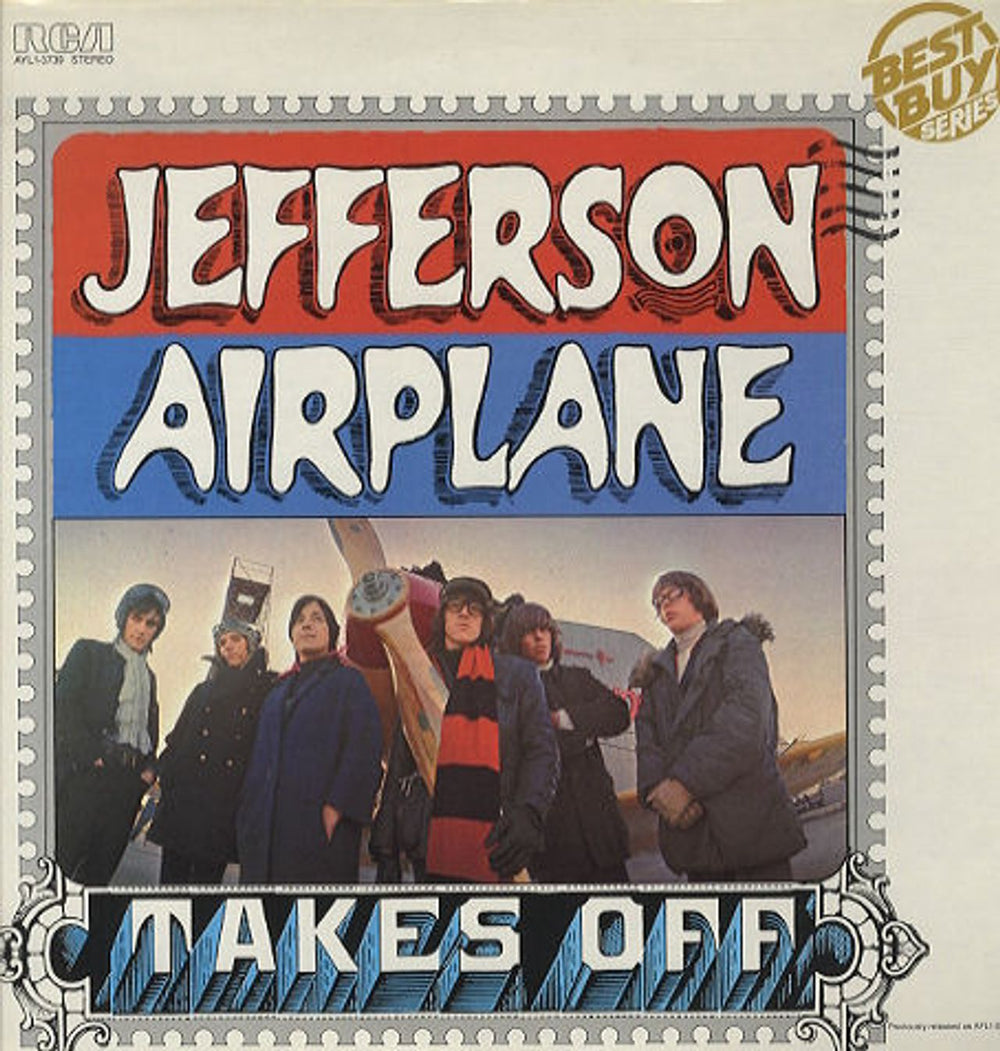 Jefferson Airplane Takes Off US vinyl LP album (LP record) AYL1-3739