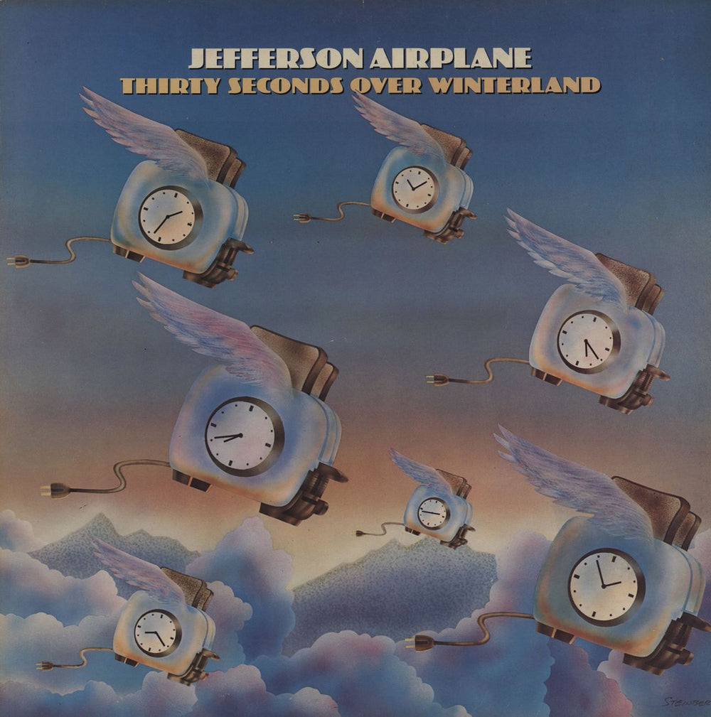 Jefferson Airplane Thirty Seconds Over Winterland UK vinyl LP album (LP record) FTR0147