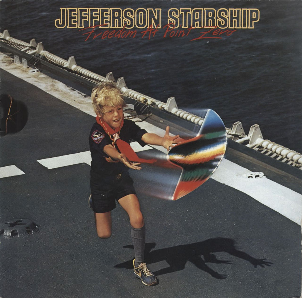 Jefferson Starship Freedom At Point Zero German vinyl LP album (LP record) NL89912