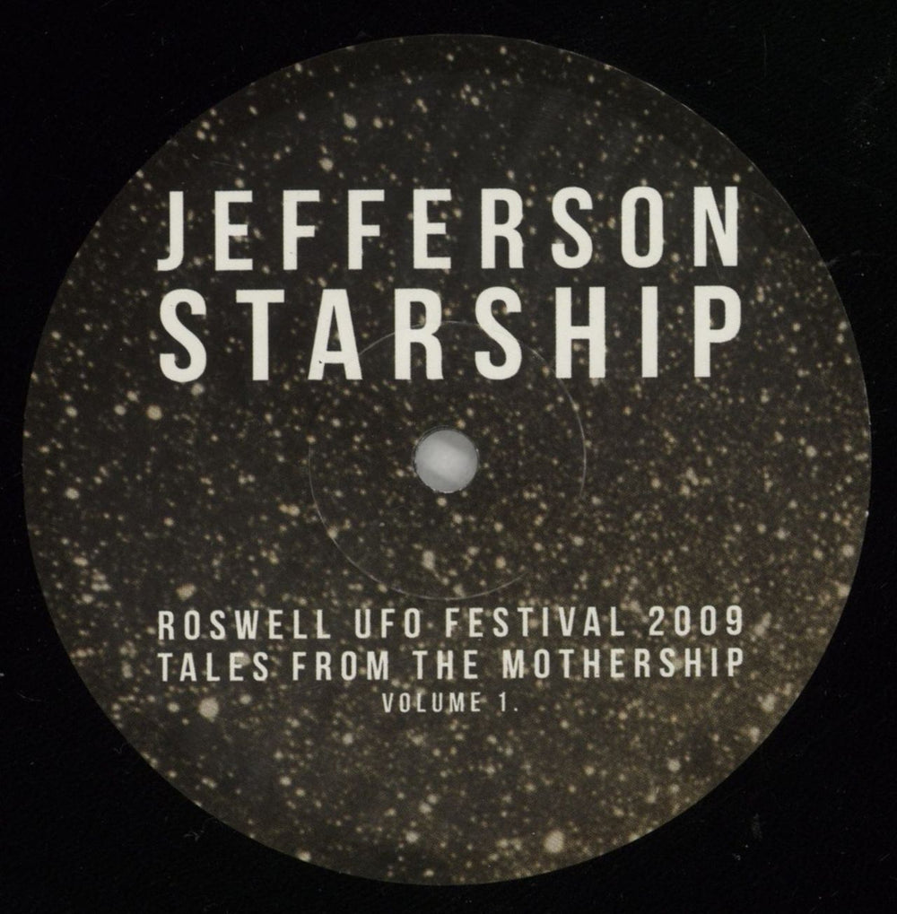 Jefferson Starship Roswell UFO Festival 2009: Tales From The Mothership (Volume 1) - RSD 16 UK 2-LP vinyl record set (Double LP Album) JFS2LRO874733