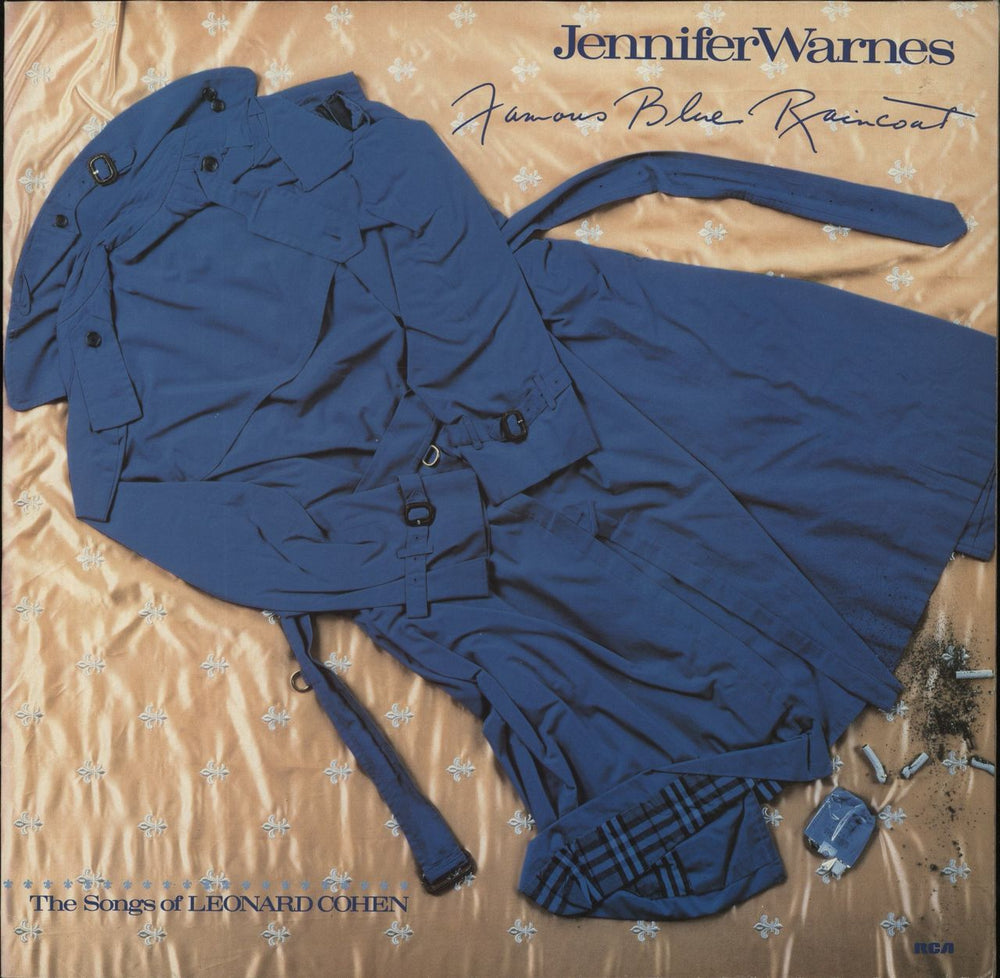 Jennifer Warnes Famous Blue Raincoat German vinyl LP album (LP record) PL90048