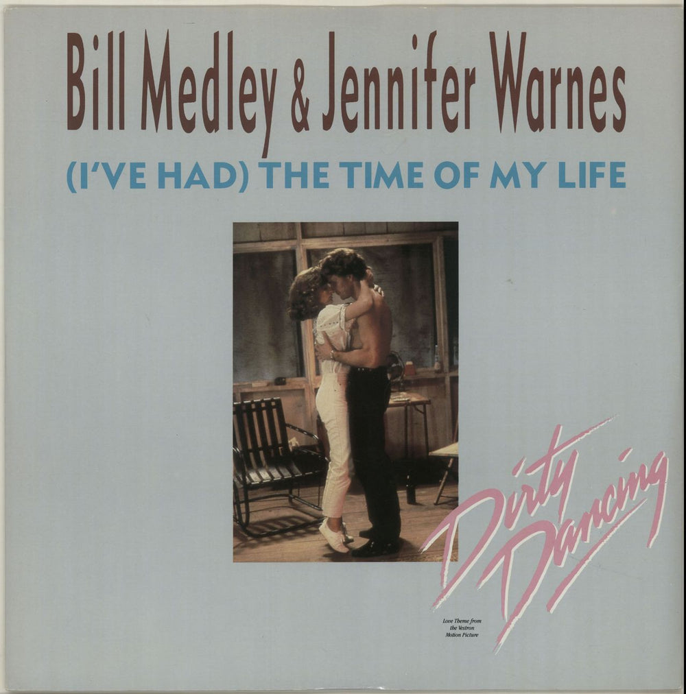 Jennifer Warnes (I've Had) The Time Of My Life UK 12" vinyl single (12 inch record / Maxi-single) PT49626R