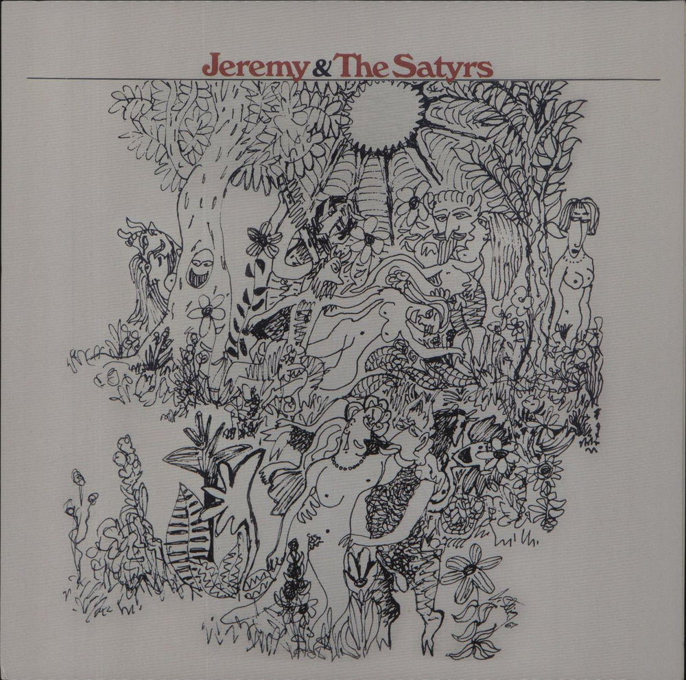 Jeremy & The Satyrs Jeremy & The Satyrs French vinyl LP album (LP record) LHC226