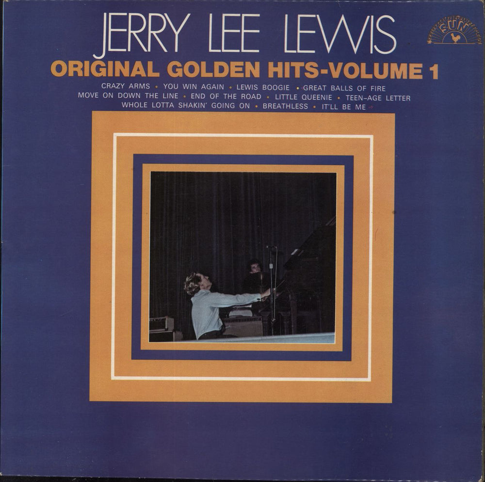 Jerry Lee Lewis Original Golden Hits - Volume 1 UK vinyl LP album (LP record) 6467002