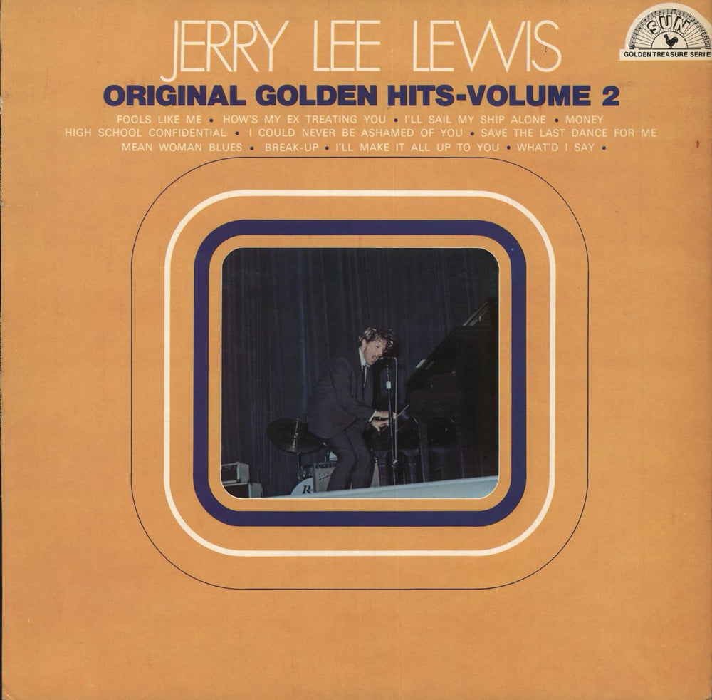 Jerry Lee Lewis Original Golden Hits - Volume 2 UK vinyl LP album (LP record) 6467008