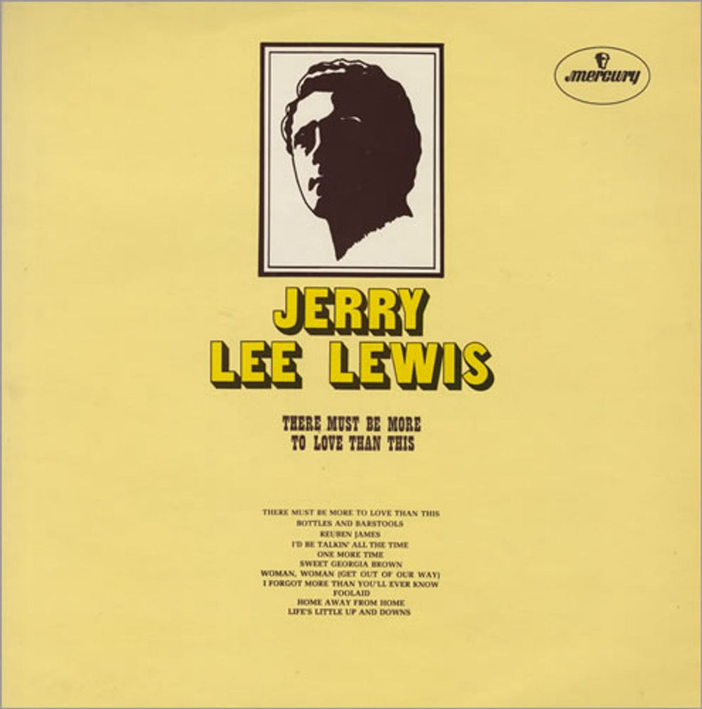 Jerry Lee Lewis There Must Be More To Love Than This UK vinyl LP album (LP record) 6338045