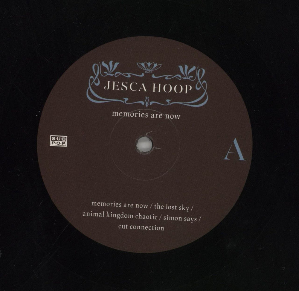 Jesca Hoop Memories Are Now - Black Vinyl - EX UK vinyl LP album (LP record) K95LPME859516