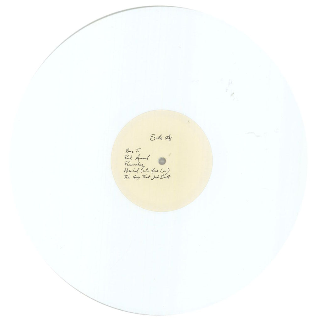 Jesca Hoop The Deconstruction of Jack's House - White Vinyl UK vinyl LP album (LP record) K95LPTH858812