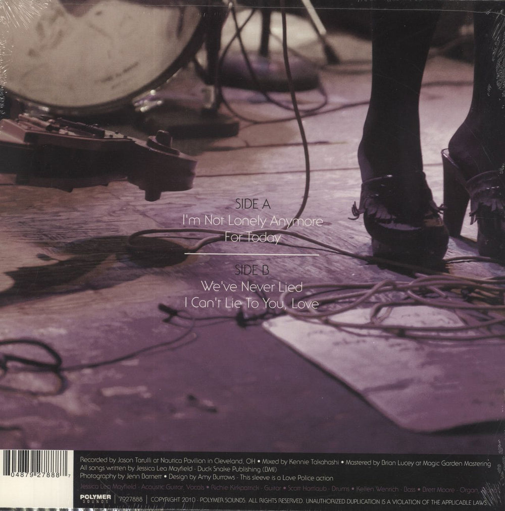 Jessica Lea Mayfield Live - Sealed US 10" vinyl single (10 inch record) 804879278887