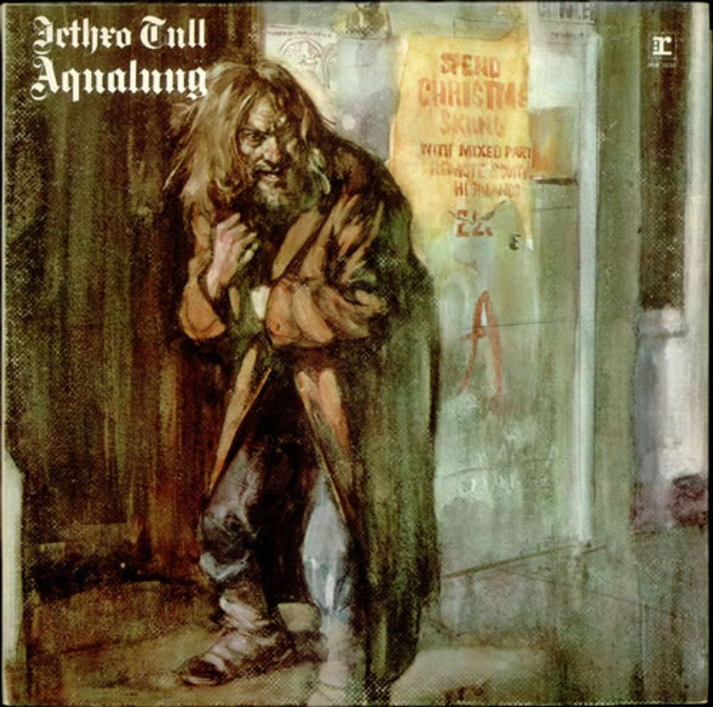 Jethro Tull Aqualung - 1st - EX US vinyl LP album (LP record) MS2035