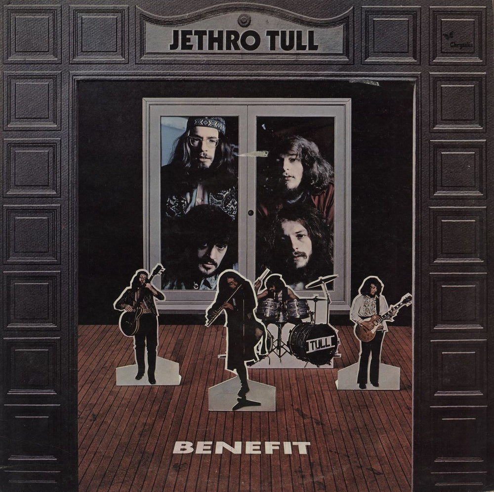 Jethro Tull Benefit - 2nd - VG UK vinyl LP album (LP record) ILPS9123