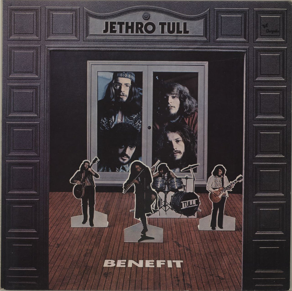 Jethro Tull Benefit - 3rd UK vinyl LP album (LP record) CHR1043