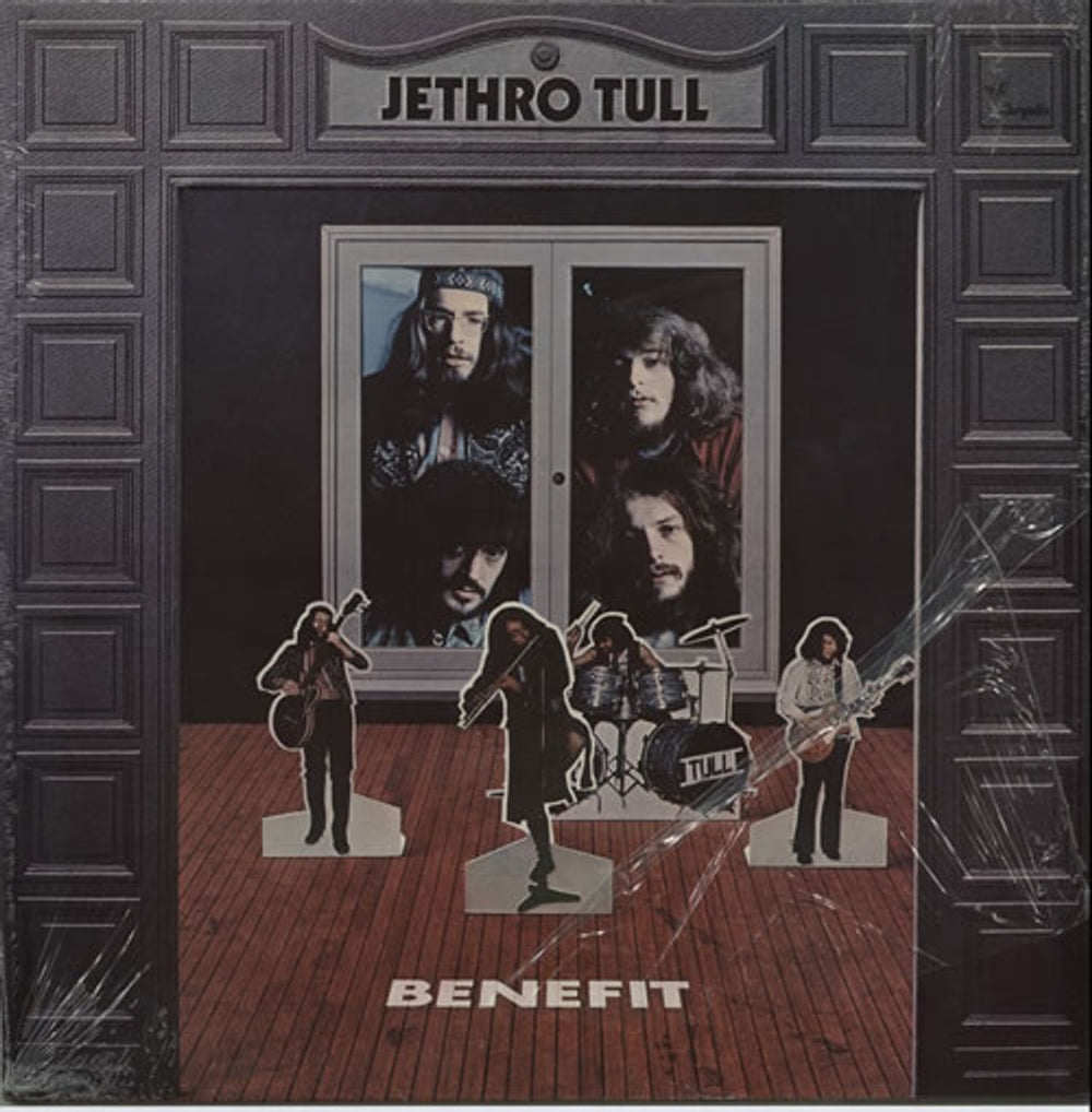 Jethro Tull Benefit - 4th UK vinyl LP album (LP record) CHR1043