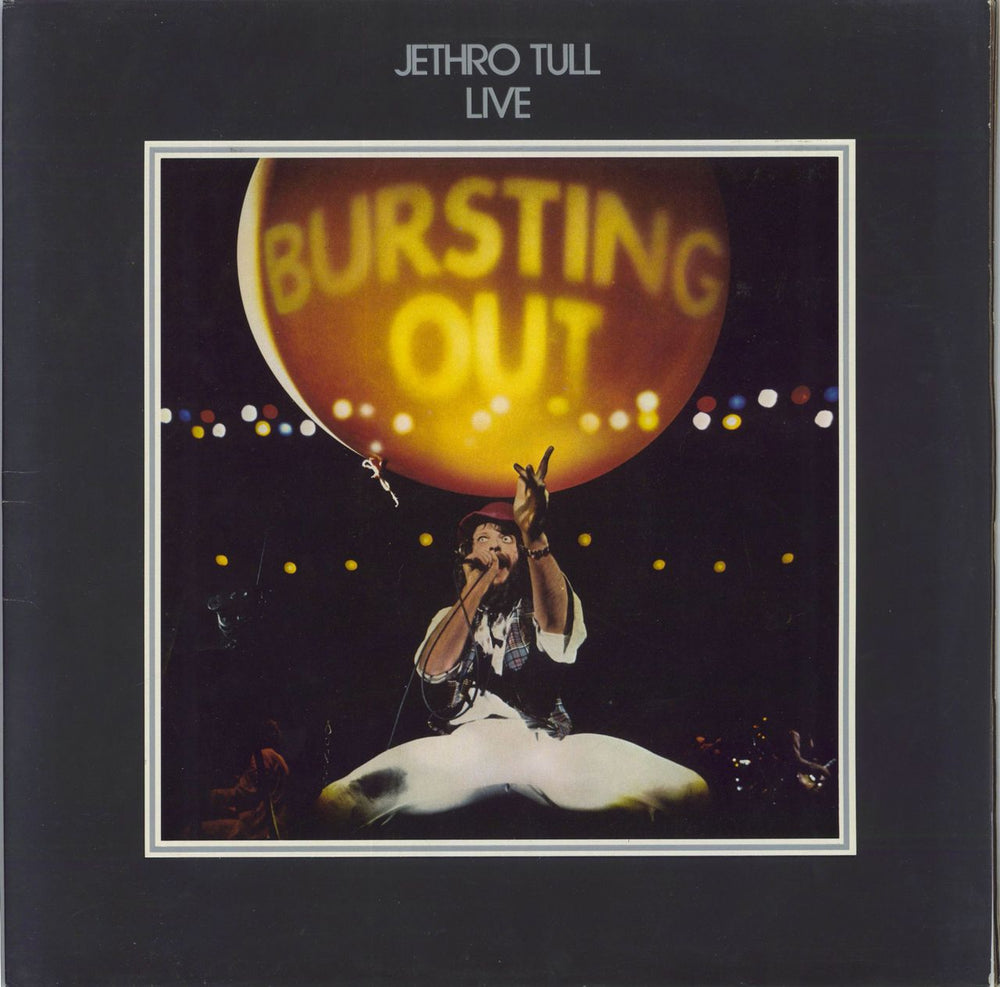 Jethro Tull Live - Bursting Out UK 2-LP vinyl record set (Double LP Album) CJT4