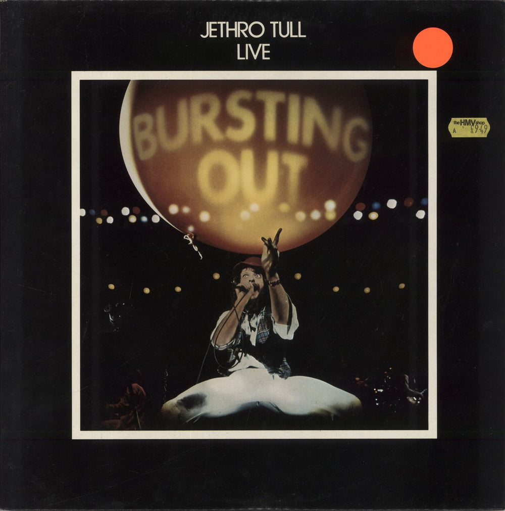 Jethro Tull Live - Bursting Out UK 2-LP vinyl record set (Double LP Album) CJT4