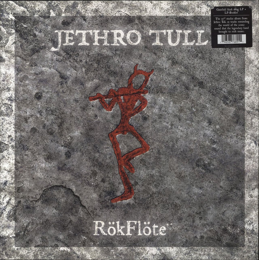 Jethro Tull RökFlöte UK vinyl LP album (LP record) IOM662