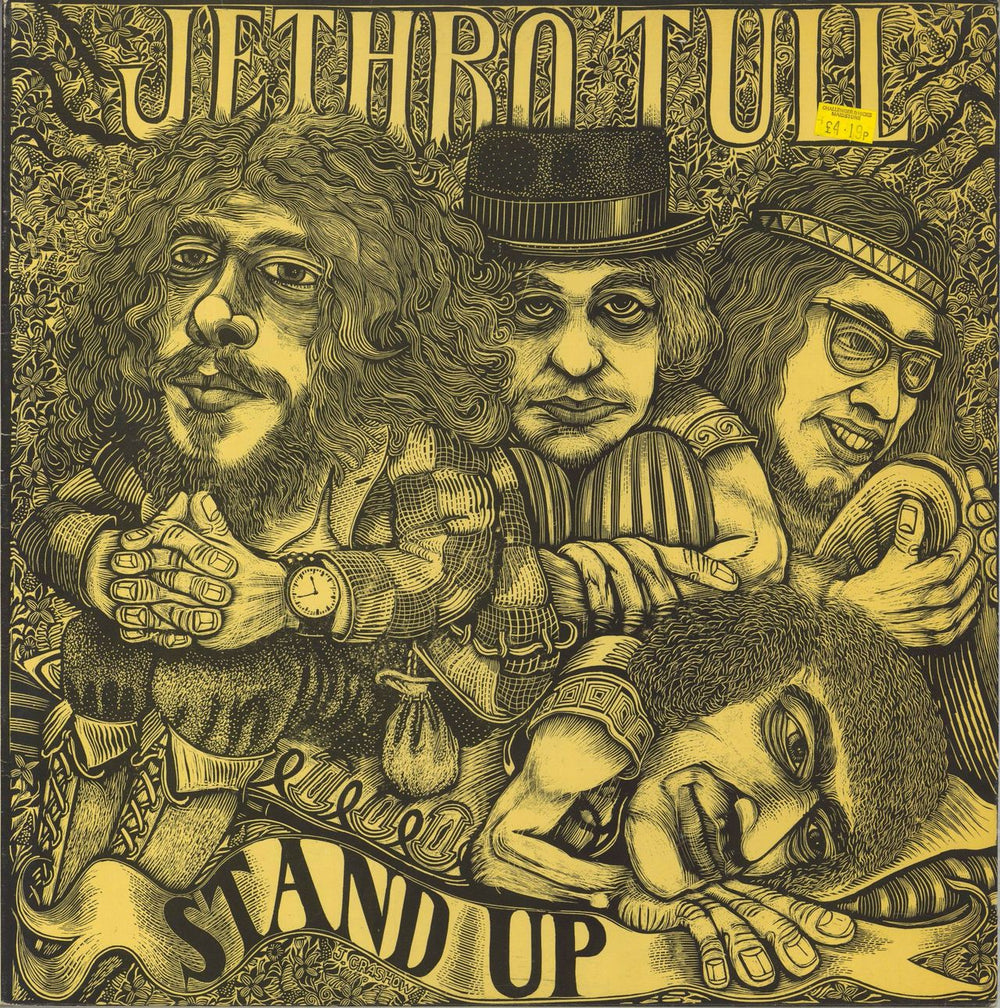 Jethro Tull Stand Up - Green Label & Pop-up sleeve - EX UK vinyl LP album (LP record) CHR1042