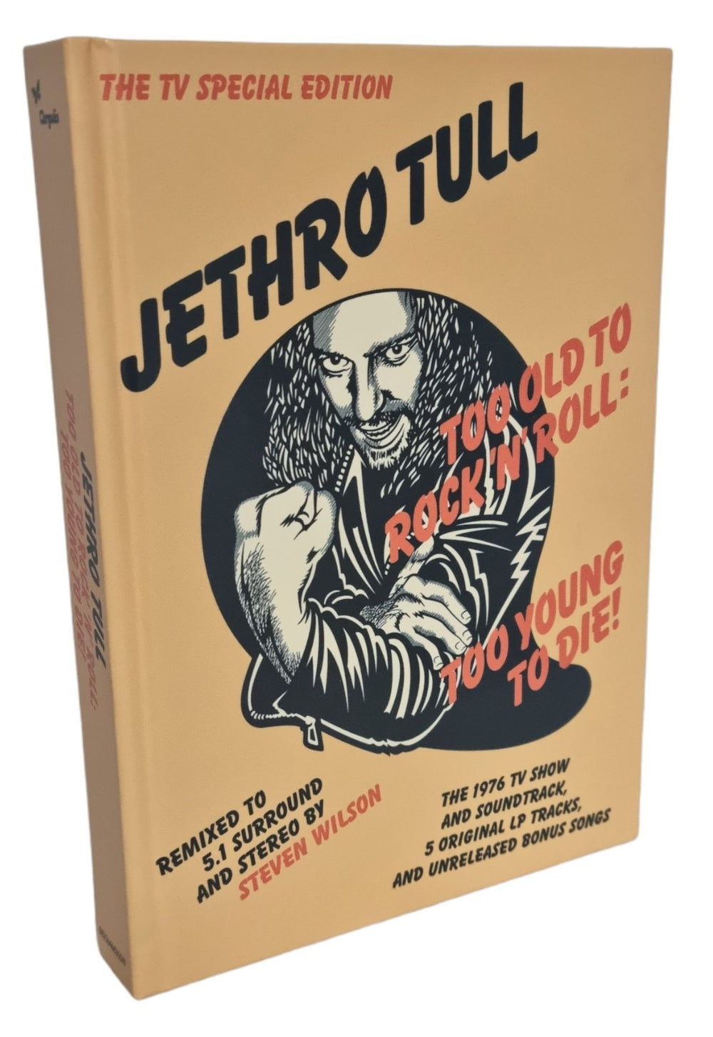 Jethro Tull Too Old To Rock 'n' Roll: Too Young To Die (TV Special Edition) UK 3-disc CD/DVD Set 0825646035519