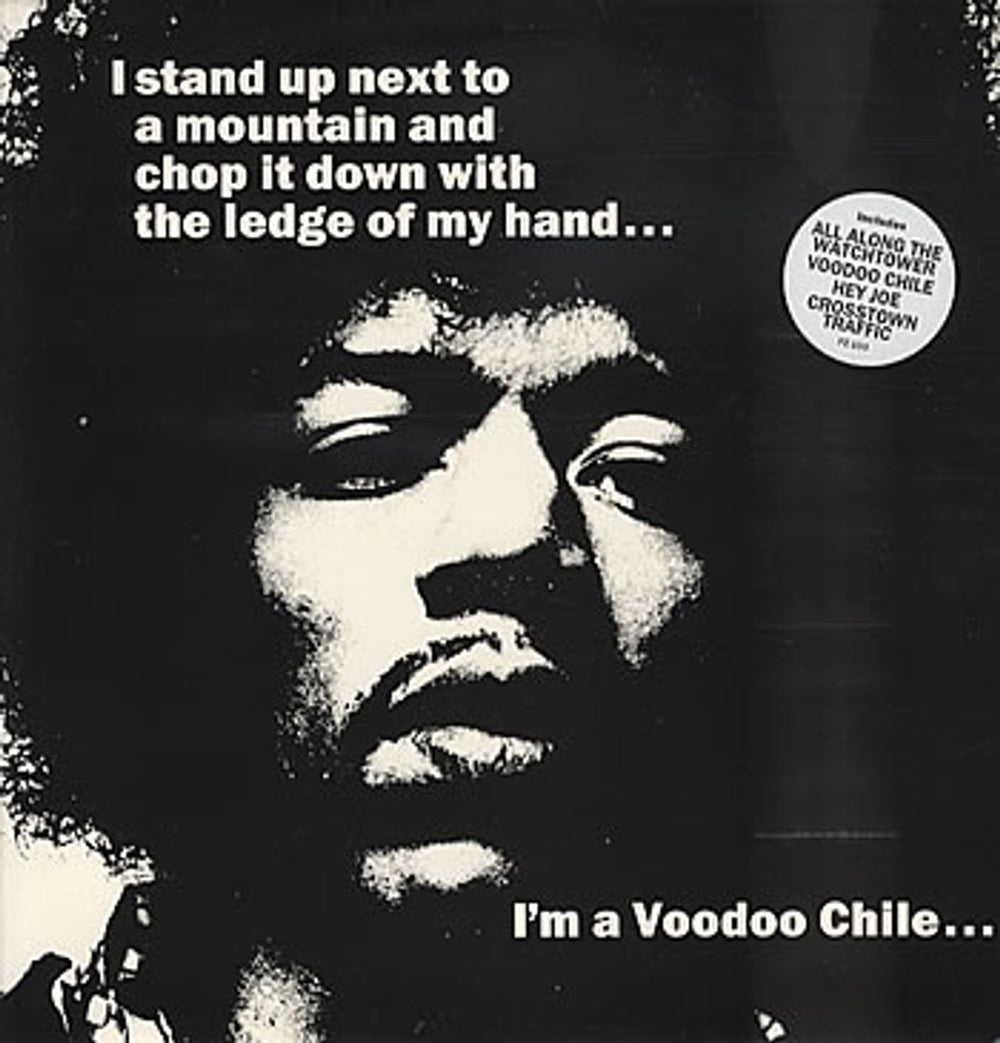 Jimi Hendrix All Along The Watchtower UK 12" vinyl single (12 inch record / Maxi-single) PZ100