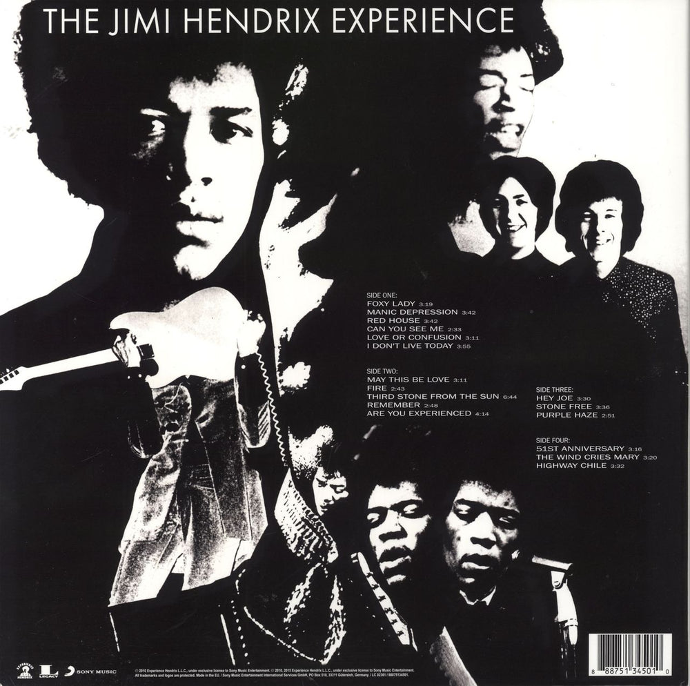 Jimi Hendrix Are You Experienced - 180gm - EX German 2-LP vinyl record set (Double LP Album) HEN2LAR683373