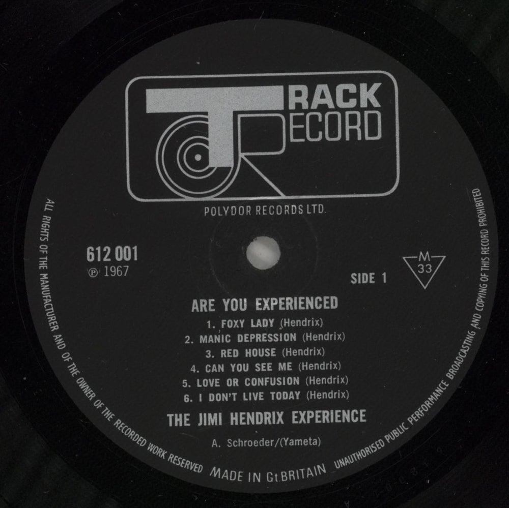 Jimi Hendrix Are You Experienced - 1st - EX UK vinyl LP album (LP record) HENLPAR716402