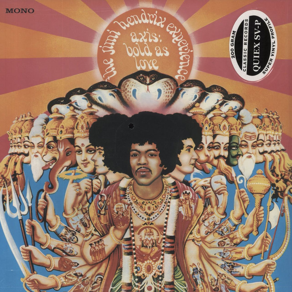 Jimi Hendrix Axis: Bold As Love - 200 Gram Vinyl - Sealed US vinyl LP album (LP record) 612003