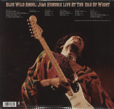 Jimi Hendrix Blue Wild Angel: Live At The Isle Of Wight UK 3-LP