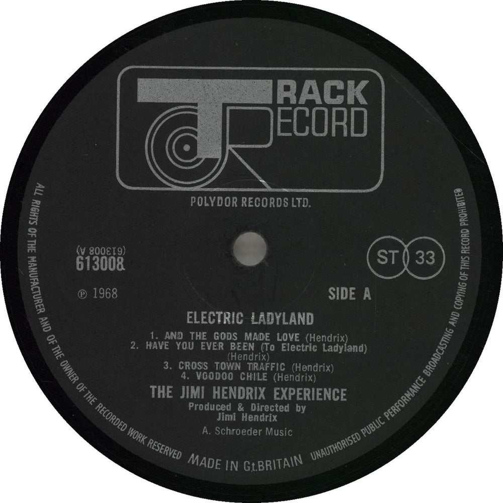 Jimi Hendrix Electric Ladyland - 1st - G UK 2-LP vinyl record set (Double LP Album)
