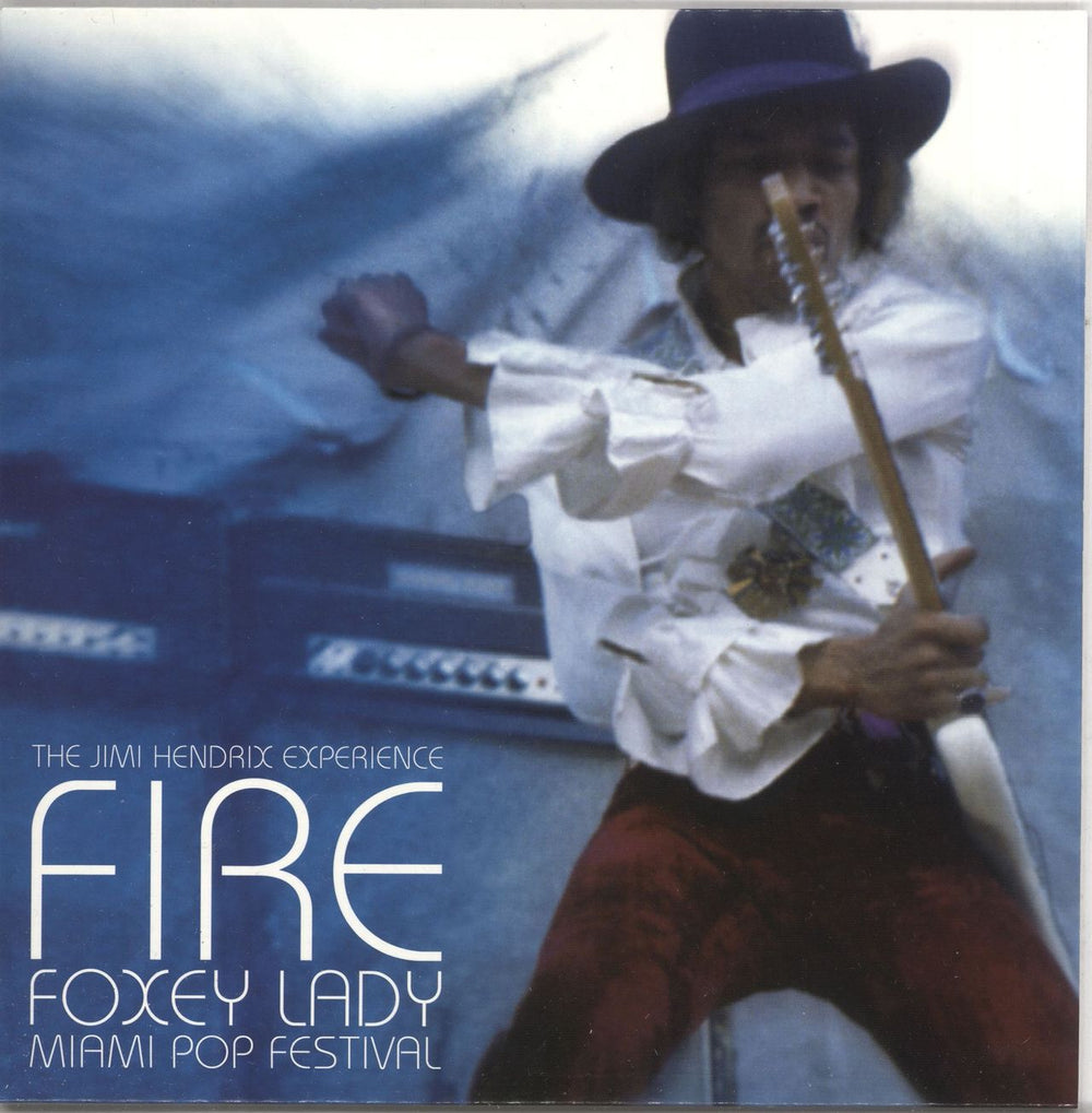 Jimi Hendrix Fire / Foxey Lady (Miami Pop Festival) - RSD BF13 - Numbered Sleeve UK 7" vinyl single (7 inch record / 45) MOV7021