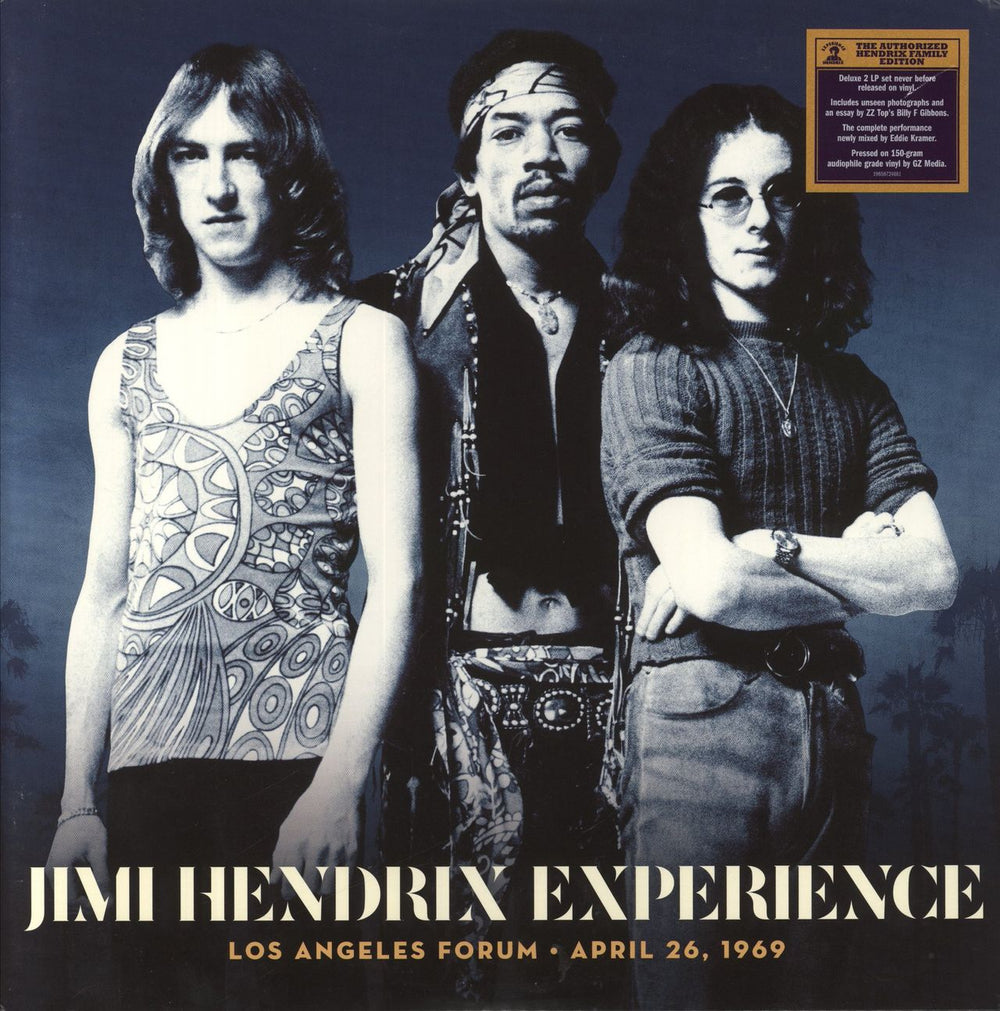 Jimi Hendrix Los Angeles Forum April 26, 1969 UK 2-LP vinyl set 