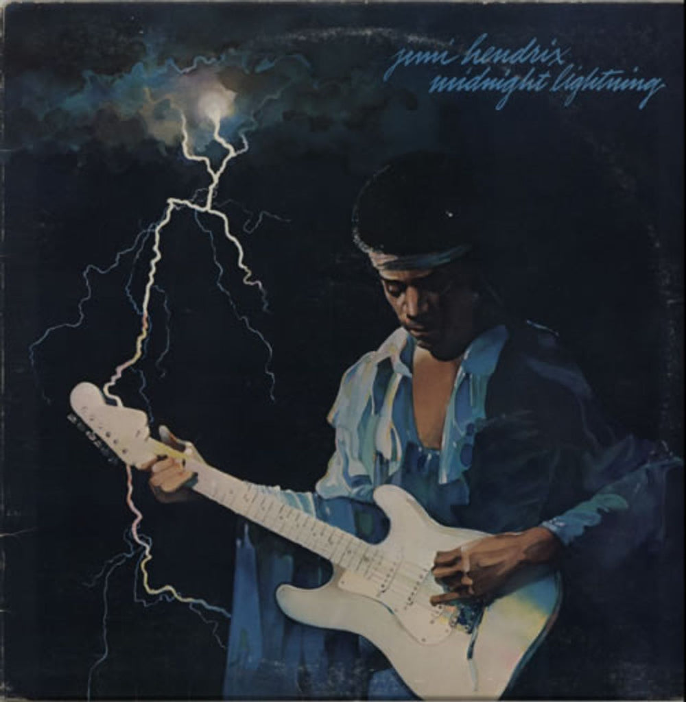 Jimi Hendrix Midnight Lightning - EX US vinyl LP album (LP record) MS2229
