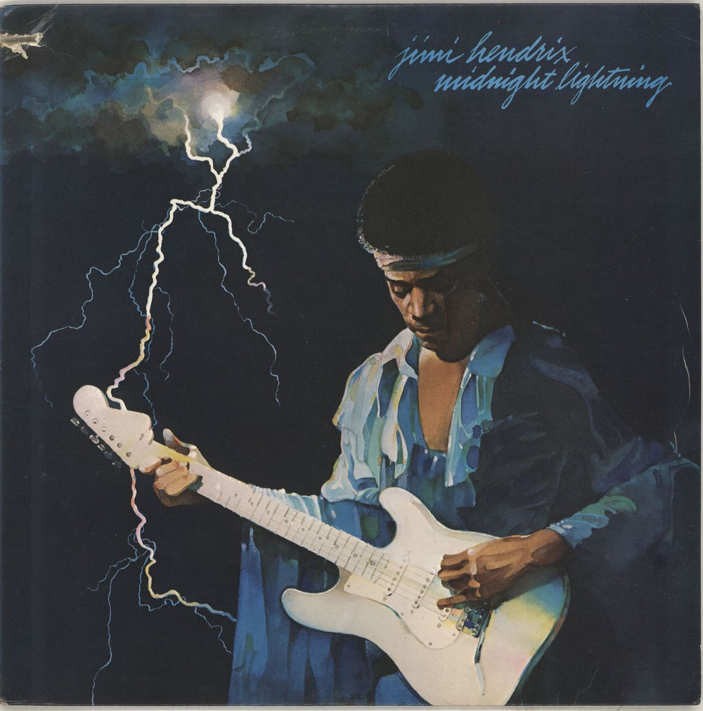 Jimi Hendrix Midnight Lightning US vinyl LP album (LP record) MS2229