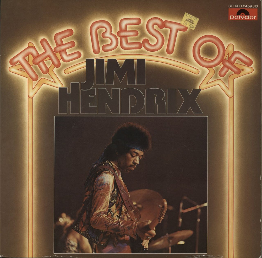 Jimi Hendrix The Best Of Jimi Hendrix German vinyl LP album (LP record) 2459313