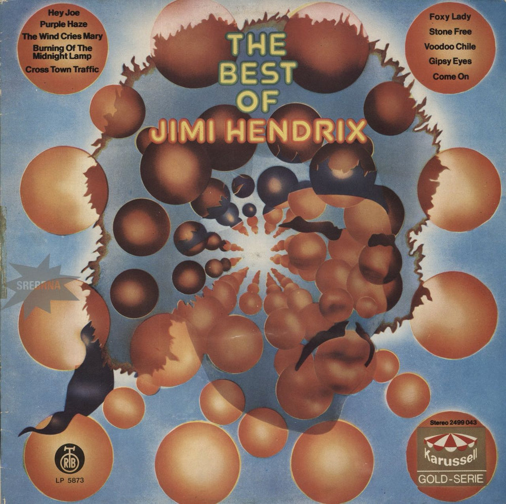 Jimi Hendrix The Best Of Jimi Hendrix Yugoslavian vinyl LP album (LP record)